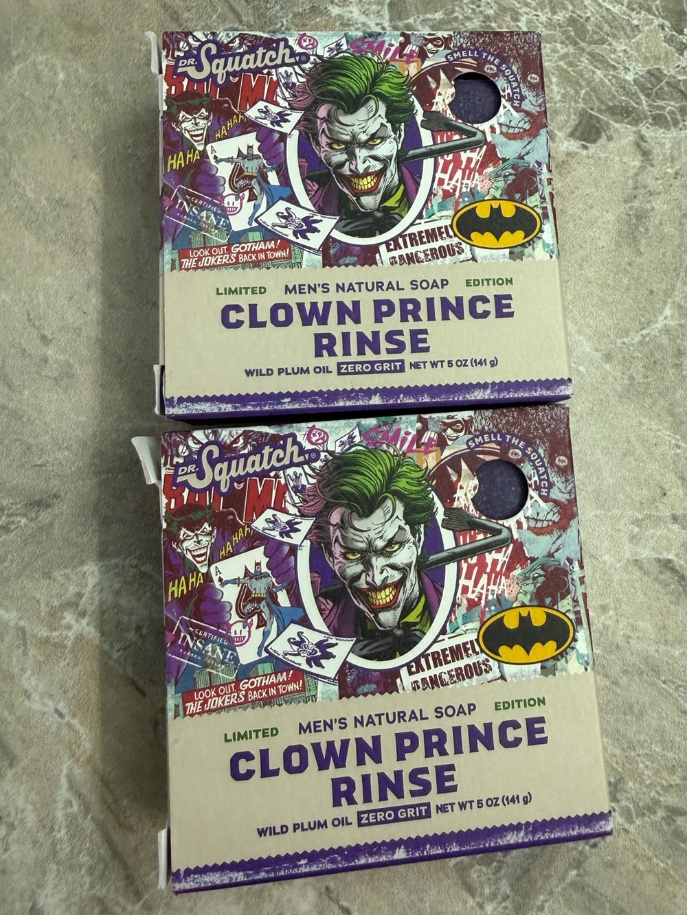 Dr. Squatch Clown Prince Rinse Men's Natural Soap - Limited Edition - Picture 3 of 5